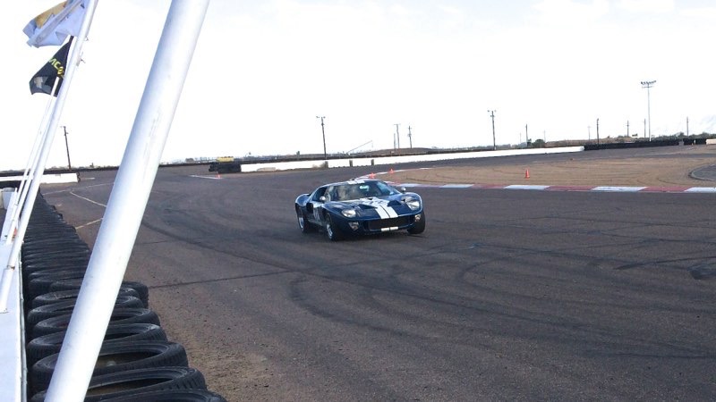 Bob Bondurant on Track with GT40