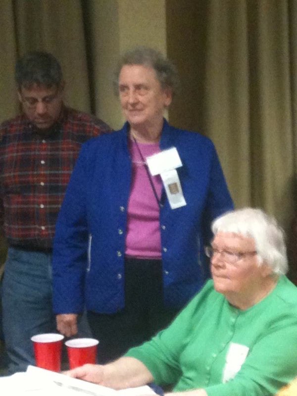 Mary B Warren with Ruby Talley Smith