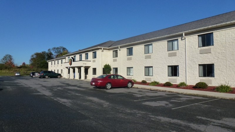 Bedford Super 8 was Primary Hotel