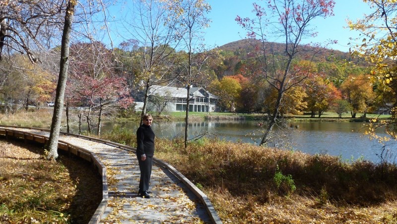Judy Bondurant at Peaks of Otter Lodge