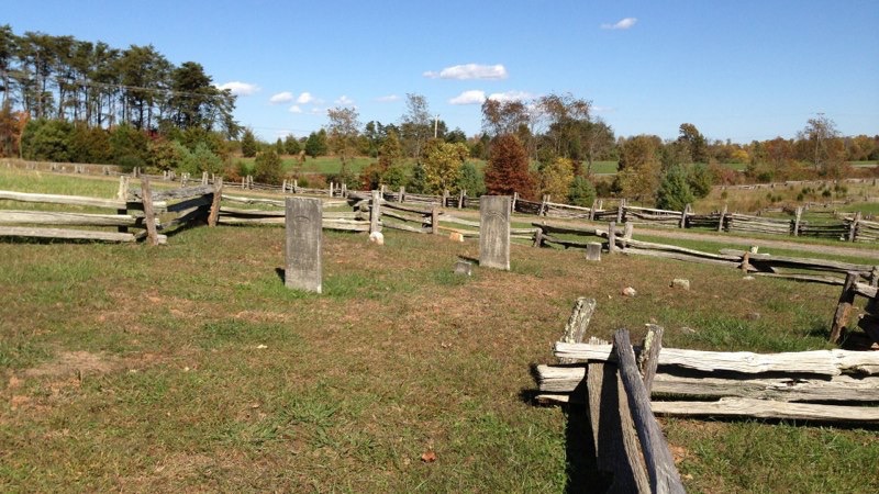 Graves at Booker T Washington Monument