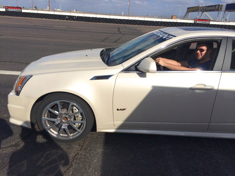 Erik Bondurant Driving CTS-V