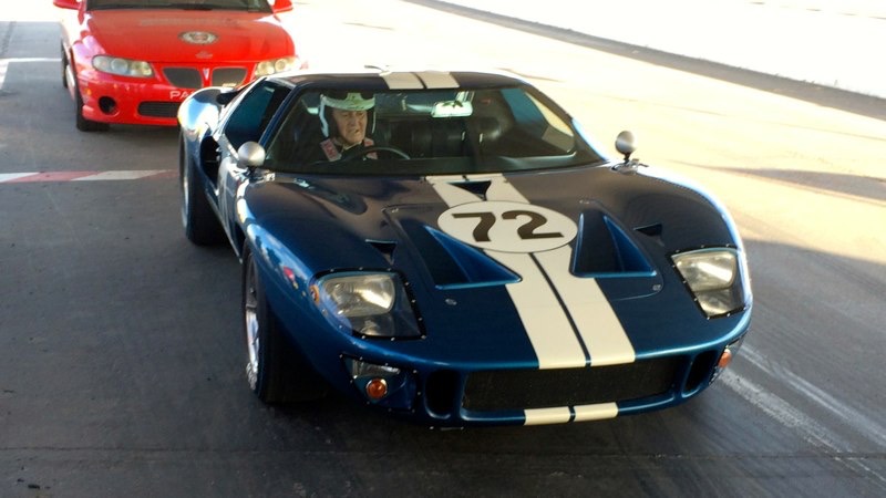 Bob Bondurant Driving Ford GT40