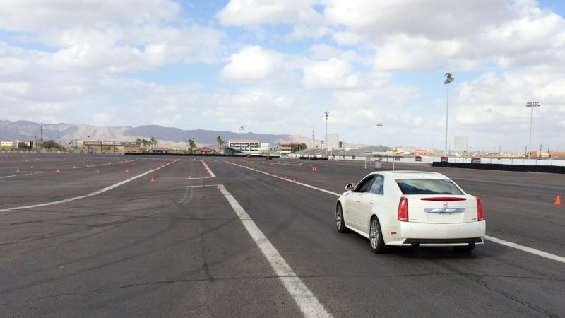 CTS-V on Autocross