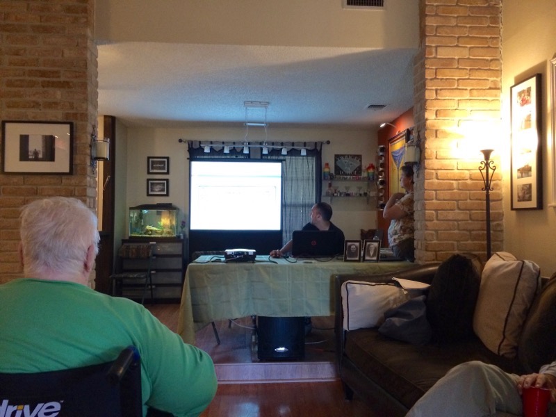 Meeting at Michael Salzburg-Felts House