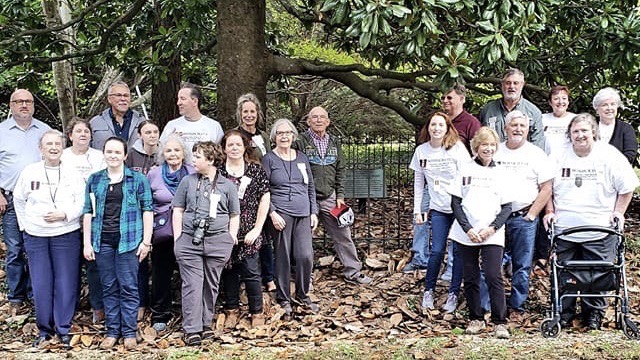 Group Photo at Gravesite