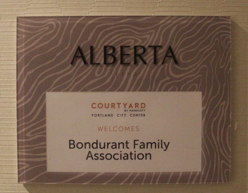 BFA Meeting Sign on Room