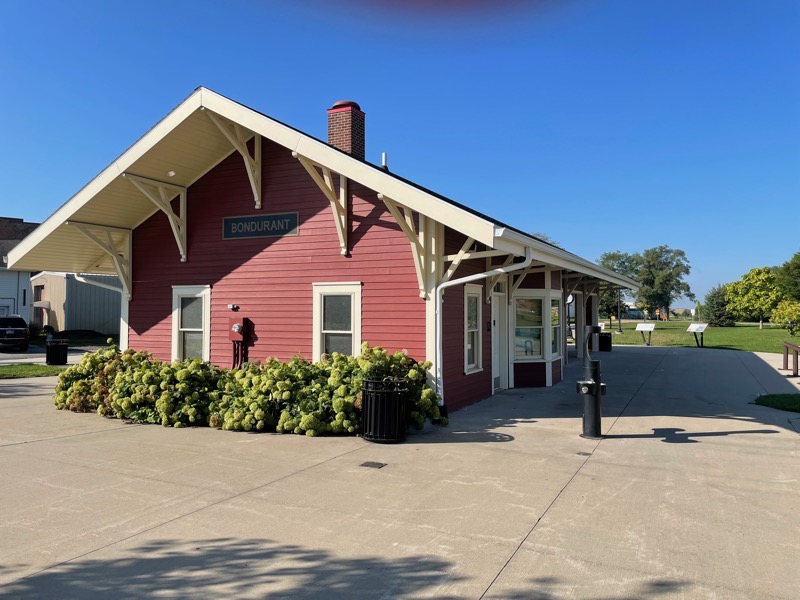 Lunch Held at Train Depot