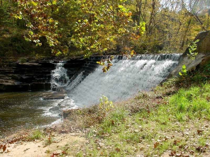 Spillway at Muddy Creek Mill