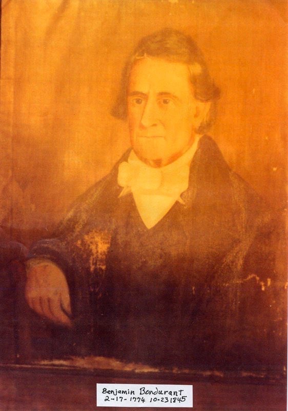 Benjamin Bondurant Born 2/17/1774